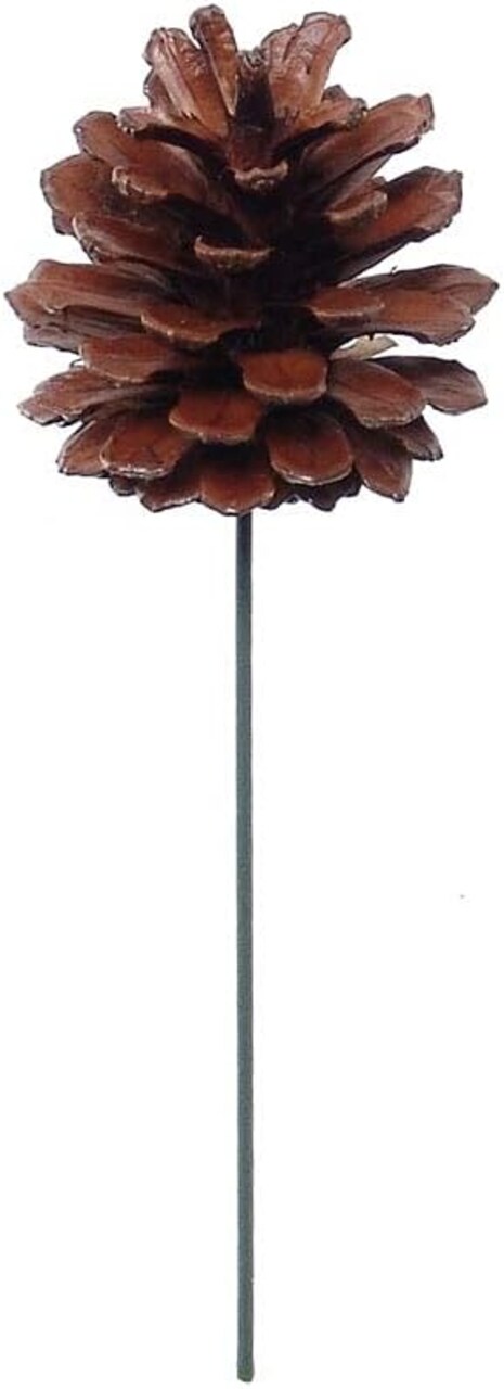 288-Pack Pine Cone Picks - Rustic Natural Decor for Home, Weddings & Seasonal Events, Floral Home by Artificial Flowers